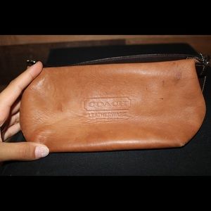 Coach makeup bag